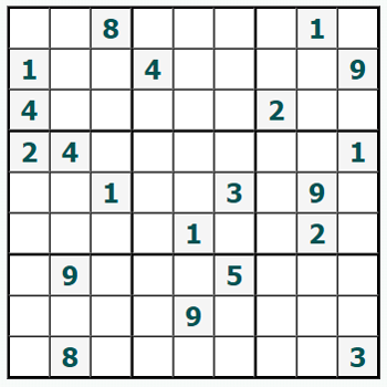 Print Sudoku #825