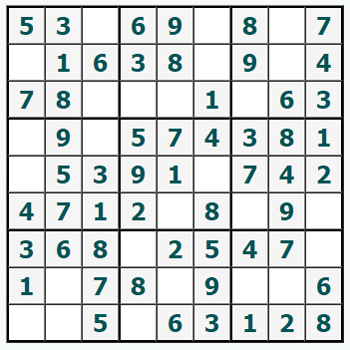 Print Sudoku #836