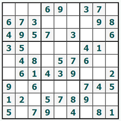 Sudoku on-line #837