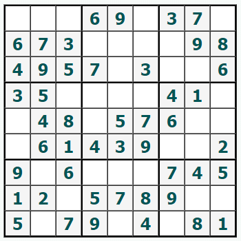 Print Sudoku #837