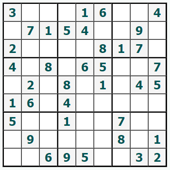 Print Sudoku #853