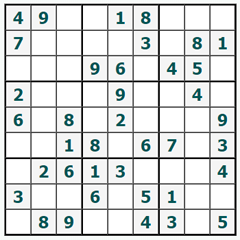 Online Sudoku #863