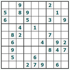 Sudoku online #864