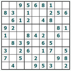 Sudoku en ligne #872