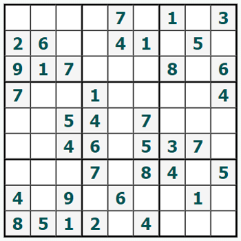 Print Sudoku #873