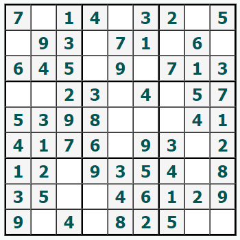 Print Sudoku #881