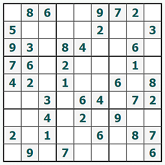 Sudoku en ligne #883
