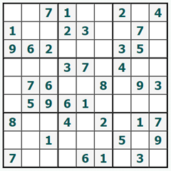 Sudoku en ligne #888