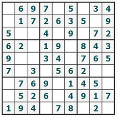 Sudoku en ligne #891