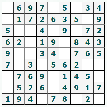 Print Sudoku #891