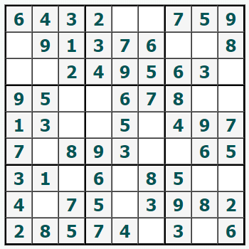 Print Sudoku #901