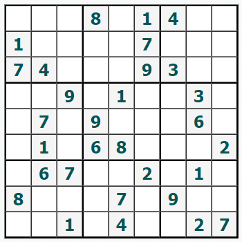 Print Sudoku #904