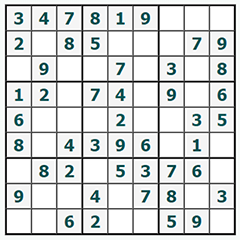 Sudoku en ligne #907