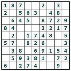 Sudoku en ligne #921