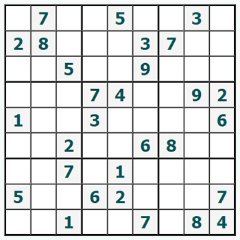 Print Sudoku #954