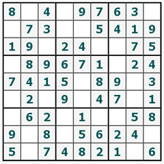 Sudoku online #96