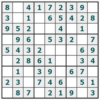 Print Sudoku #991