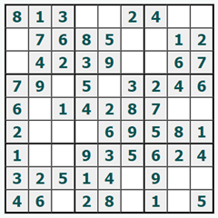 Sudoku en ligne #996